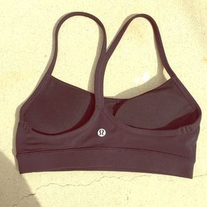 Lululemon Flow Y Bra Nulu BLK/4